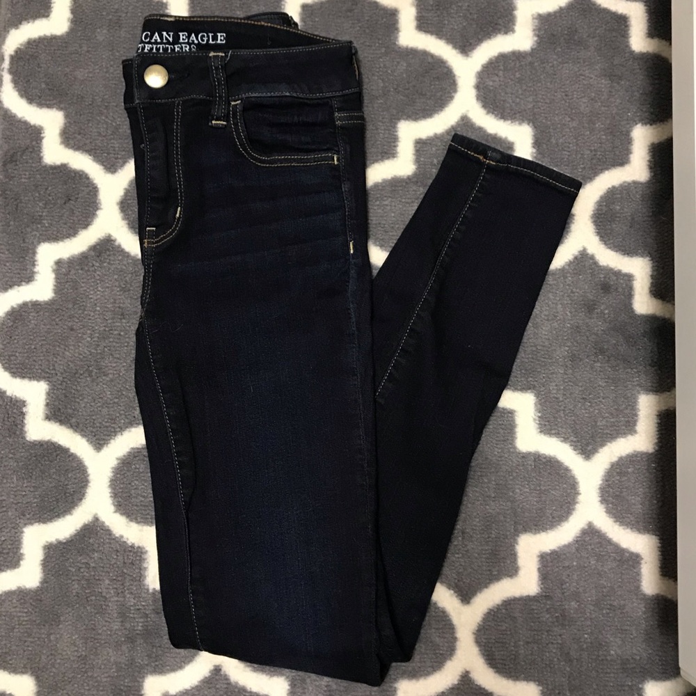 AE Super Super Stretch Jegging Size 4R